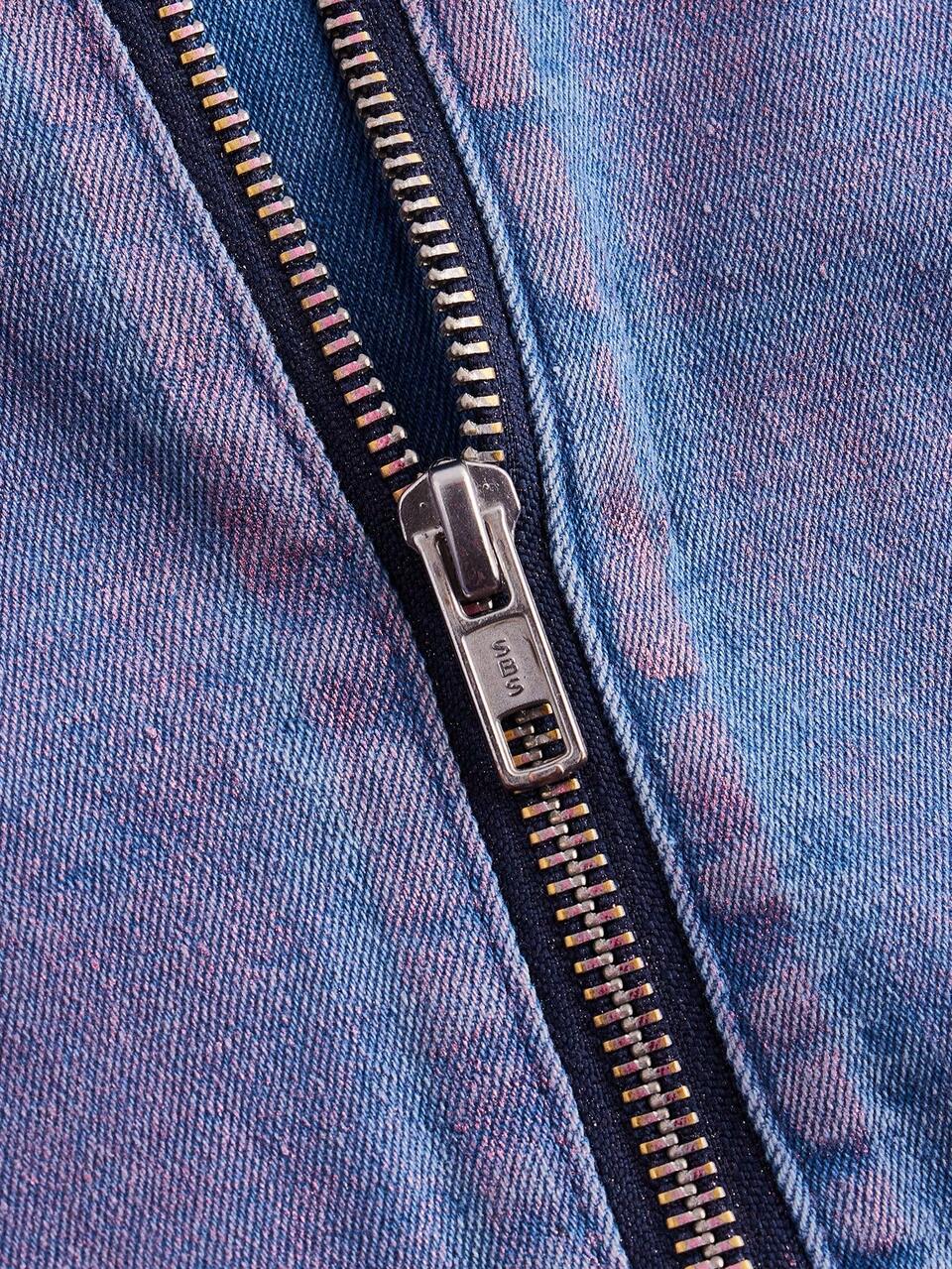 Metallic Sexy And Sweet Bowknot Denim Tank Top