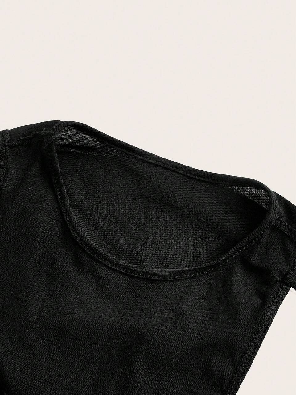 Women's Hollow Out Tie Back Cropped Y2K Off Shoulder Spring Going Out Top