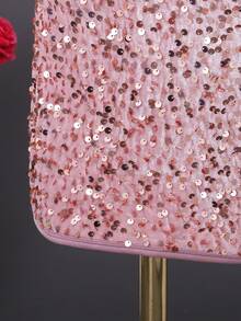 Tween Girl  Gorgeous Pink Lace & Beaded Party Dress, Suitable For Birthday Party, Evening Party, Performance And Wedding - Pink - View 7