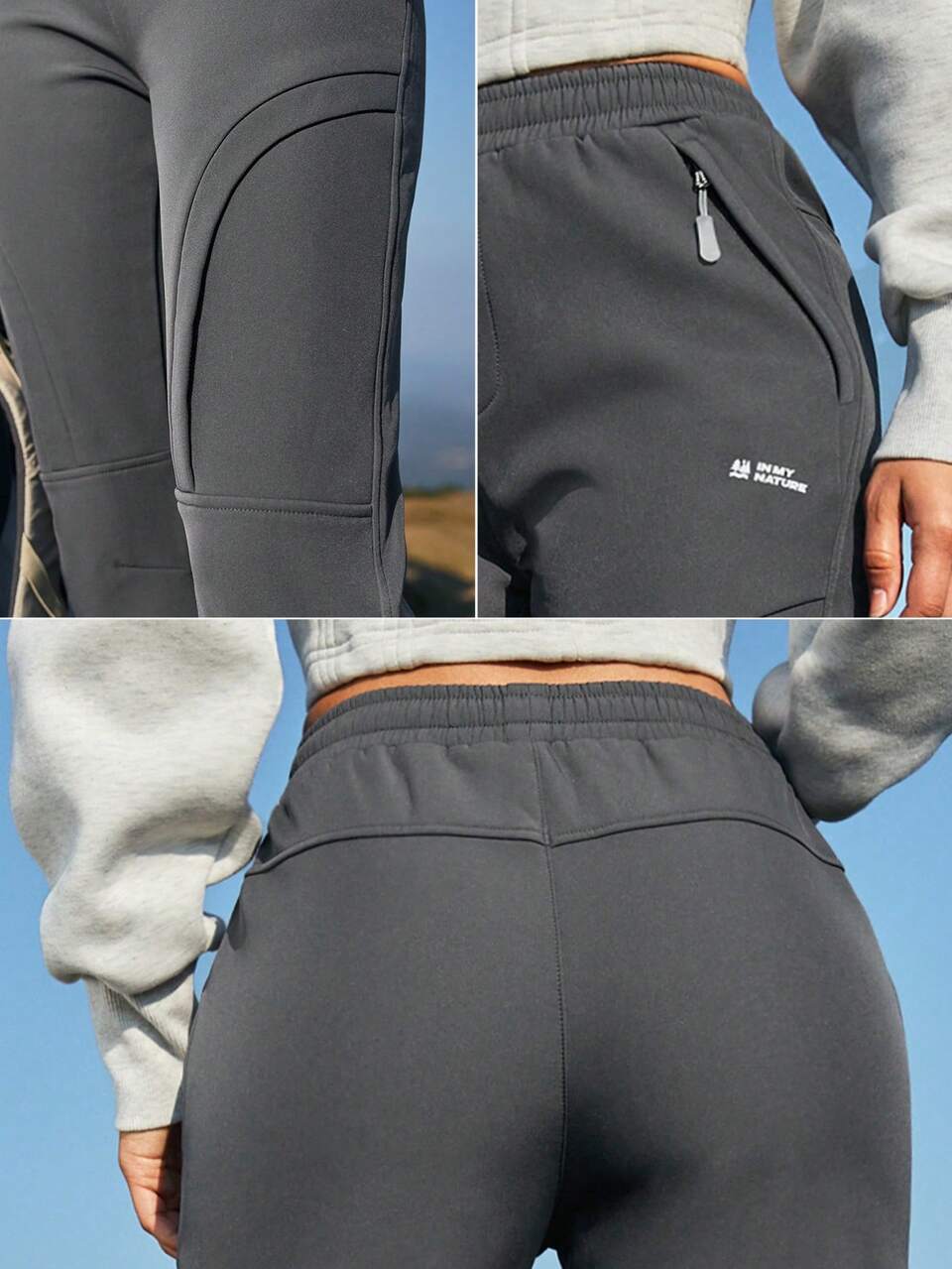 Women's Outdoor Climbing Pants With Letter Print