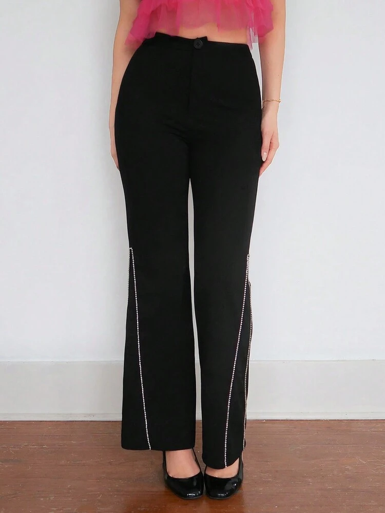 Women's High Waist Flared Pants