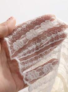 DAZY Women's Lace Embroidery Bikini Summer Festival Sheer