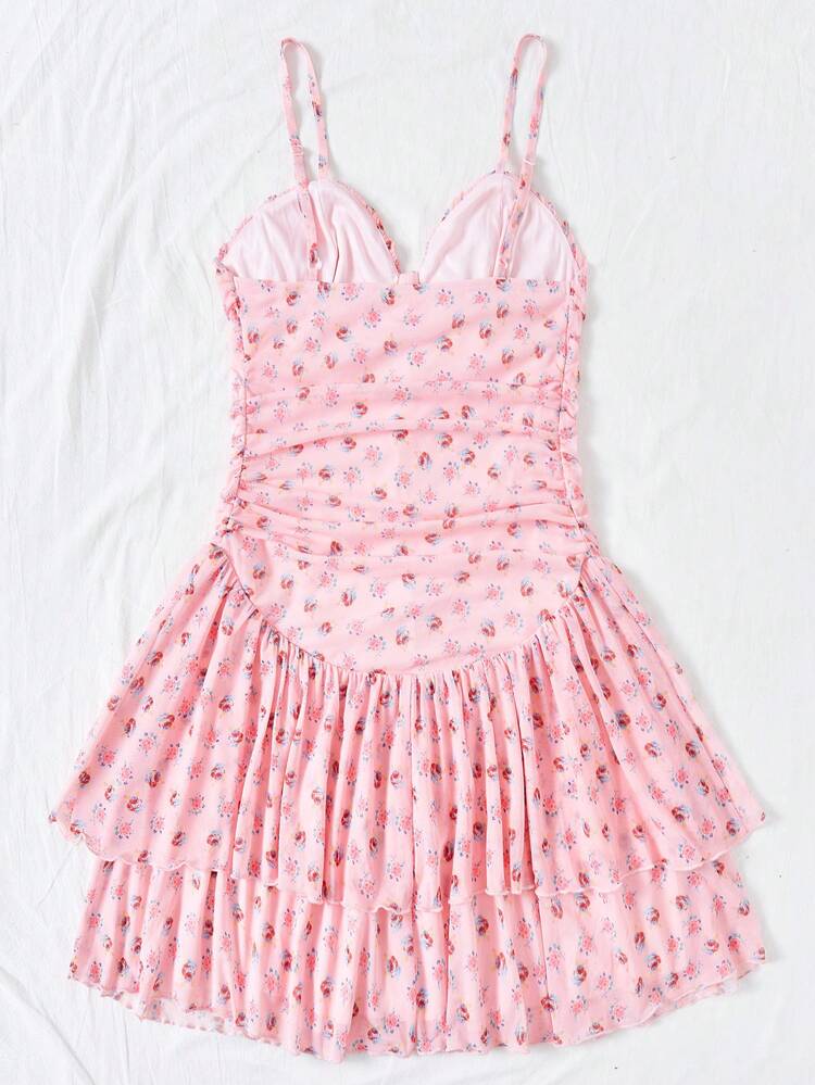 Plus Size Printed Tank Dress