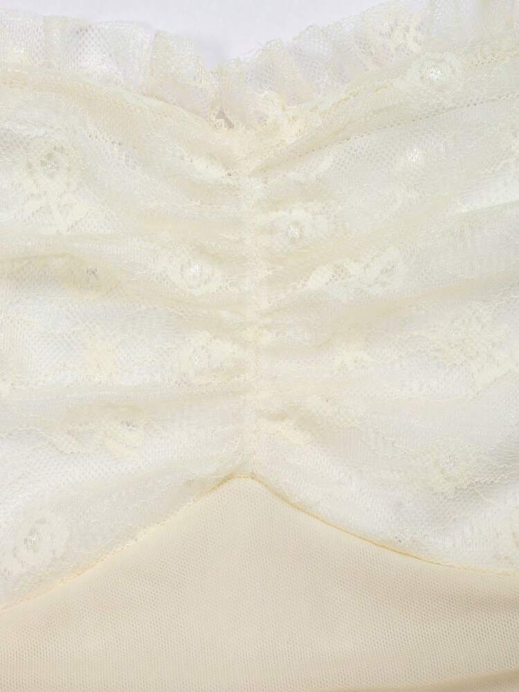 Women's Off-Shoulder Mesh Dress