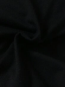 SHEIN Bé sơ sinh bé trai dễ thương in hình gấu có mũ - màu đen - Xem 7