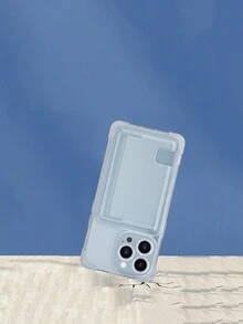 Chống sốc Trong suốt Ốp lưng & bao da điện thoại Với Card Slot - Trong sáng - Xem 4