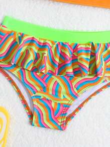 Maillot De Bain Bébé Fille À Imprimé Lettre