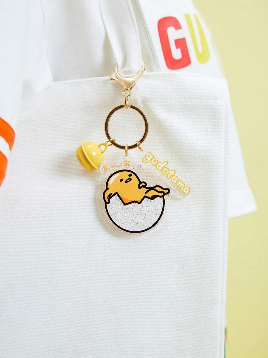 Gudetama X SHEIN Cute BellShaped Bag Pendant With Keychain for Sale Australia New Collection