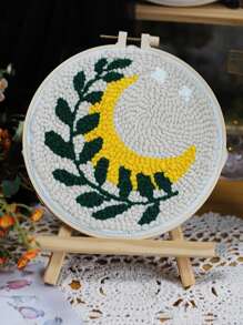 SHEIN Poke Embroidery New Handmade Diy Animal Embroidery Kit, Beginner Diy Material Kit - Multicolor - View 5