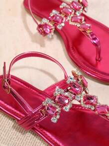 SHUZIA Sandales Plates À La Mode Pour Femmes
