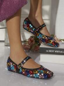 SHUZIA 女性扁平鞋 - 彩色 - 查看 5