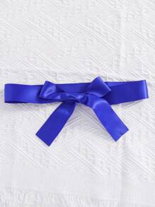 SHEIN فستان الأميرة للفتيات من توين، فستان منتفخ من التول والترتر، فستان رسمي خفيف - الأزرق - مشاهدة 8