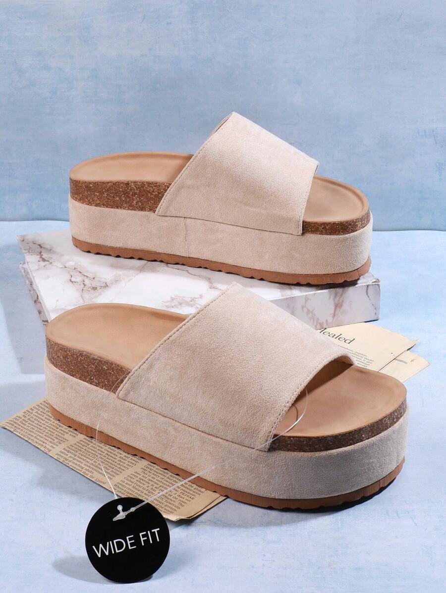 wide fit open toe shoes