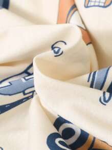 Baby Boy Casual & Comfortable Car Pattern Top