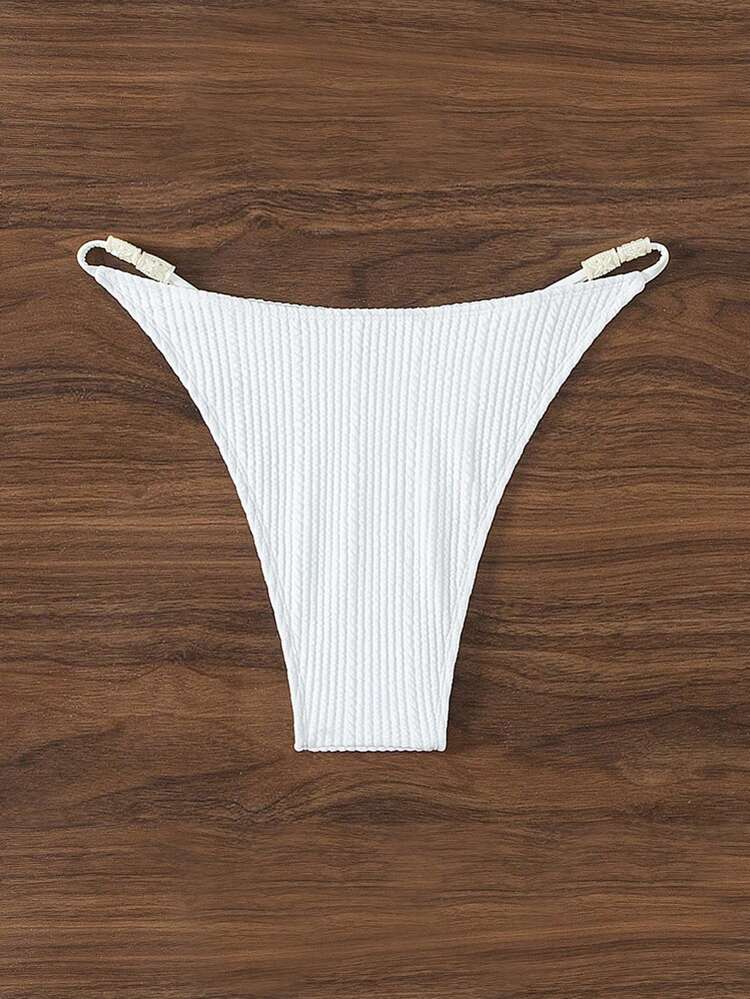 Textured Swimwear Bottoms Summer