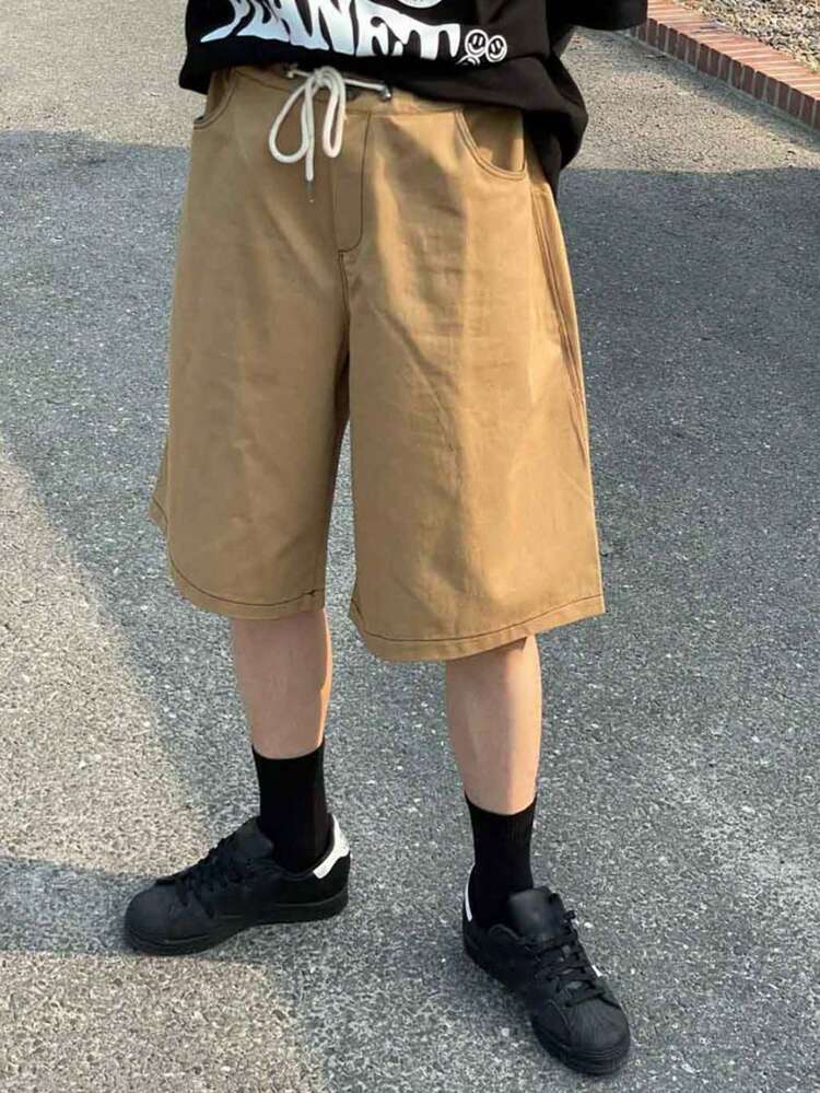 Men's Solid Color Shorts For Summer Men Joggers