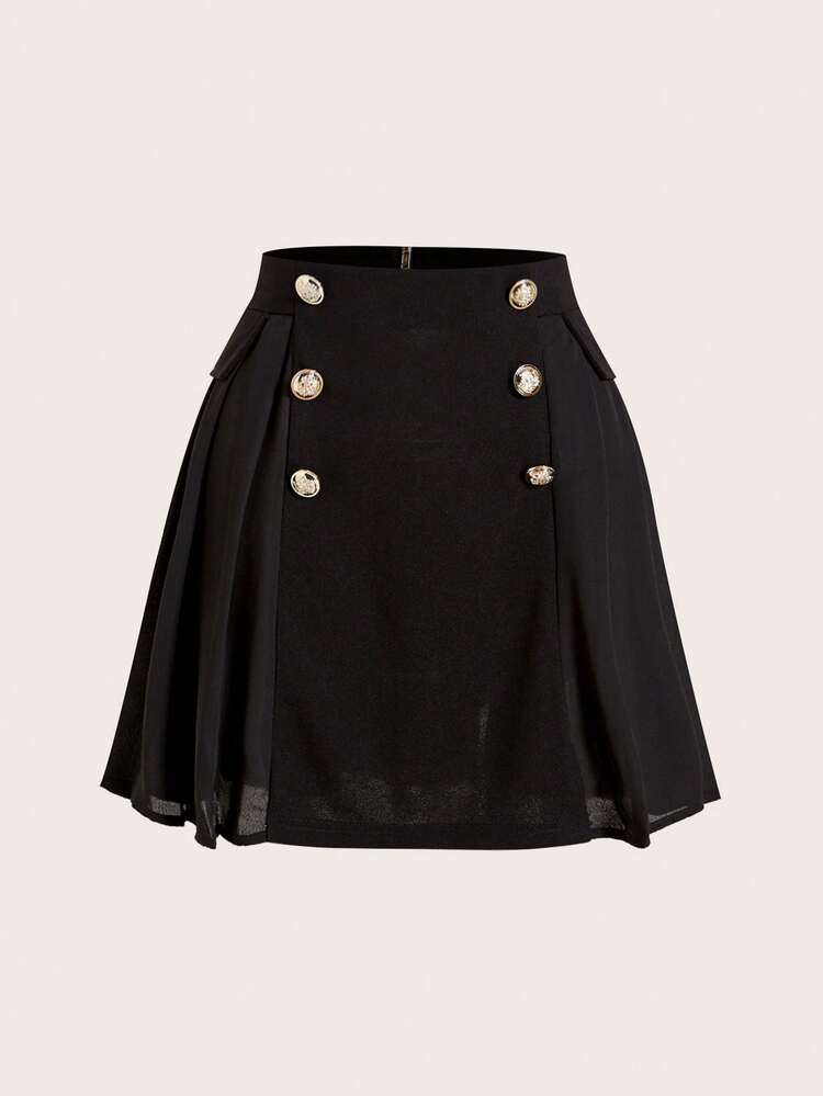 Women Black Skirt For Summer