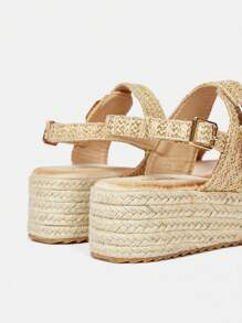 Styleloop Women'S Casual Wedge Heel Platform Sandals