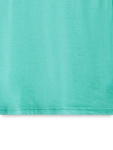 SHEIN Tween Boy Áo ba lỗ cổ tròn in hình cây dừa giản dị mùa hè - Nhiều màu - Xem 7