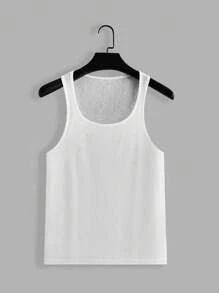 Manfinity VCAY Nam Dệt kim Giải trí Áo vest Và Quần short 2 mảnh Bộ - Nhiều màu - Xem 9