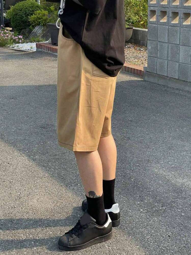 Men's Solid Color Shorts For Summer Men Joggers