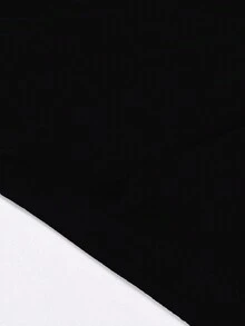 Manfinity Homme Camiseta Para Hombre Impresa Con Caricaturas Y Letras - Negro - Ver 3