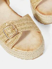 Styleloop Women'S Casual Wedge Heel Platform Sandals