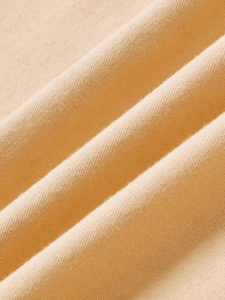 Baby Boy Plain Shirt Collar Short Sleeve Cardigan And Casual Shorts Set