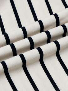 Cozy Pixies Baby Boy Striped Pocket Patched Tee & Pants