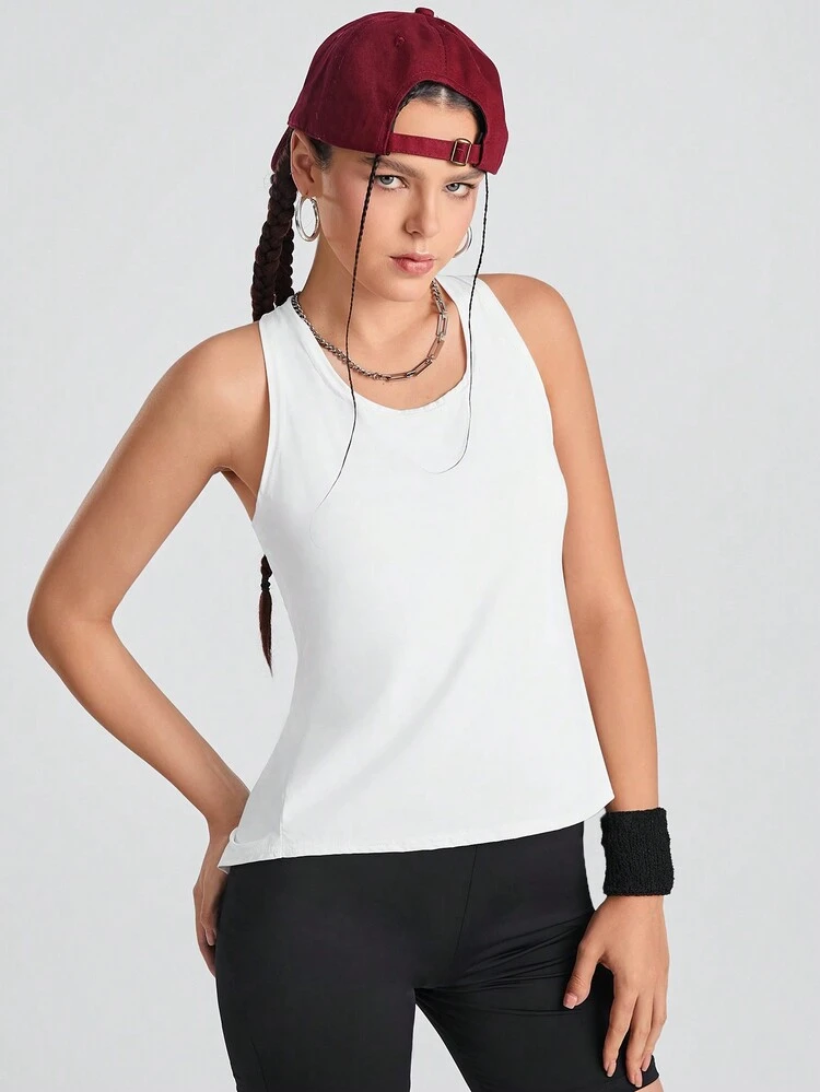 Women's Cross Back Sports Tank Top