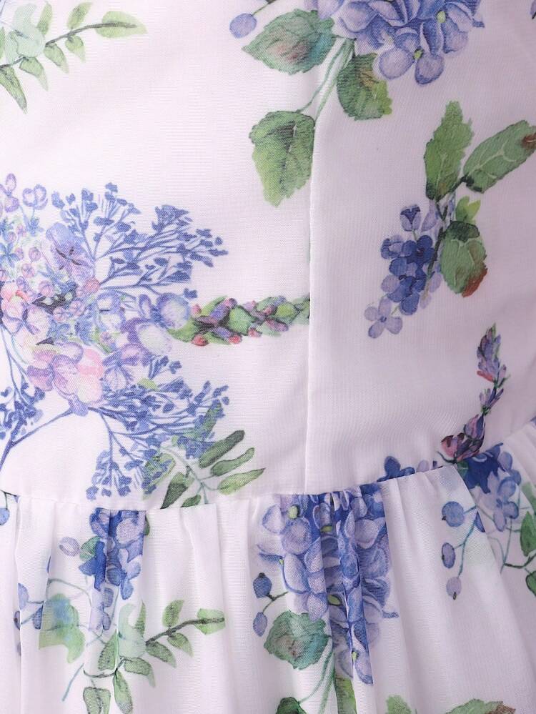 ツインズガールエレガントな白いスパゲッティストラップストラップレスミッドレングスのフォーマルドレス、イブニング、バンケット、誕生日、パフォーマンスなどのイベントに適しています