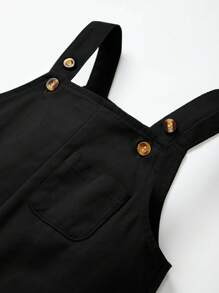 Cozy Pixies Baby Jungen Overall Jumpsuit Buchstabe Flicken, seitlicher Tasche,