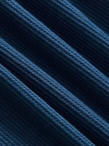 Cozy Pixies 3 件男嬰柔軟針織純色圓領無袖連身衣 - 綠色 - 查看 16