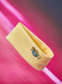 THE POWERPUFF GIRLS X SHEIN 3 Pcs/Set Multicolor Elastic Hair Band, Suitable For Daily Use, Hair Band, Headband, Sweatband,Y 2 K, Sport - Multicolor - View 3
