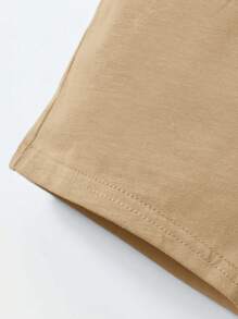 Cozy Pixies Informal 2 Piezas / Set Equipo De Camiseta A Rayas Y Pantaloncillos Para Bebé Niño - Multicolor - Ver 8