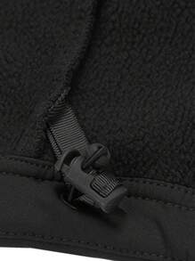 Men Zip Up Hooded Jacket Gym Clothes Men - Black - View 5