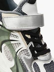 Fashionable Versatile Gradient Anti-Slip Athletic Sneakers For Teenagers - Dark Grey - View 6