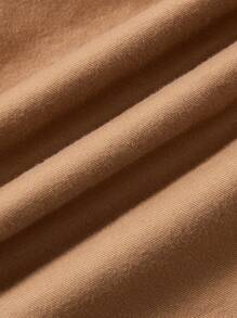 Baby Boys' Suspender Pants With Teddy Bear Embellishment