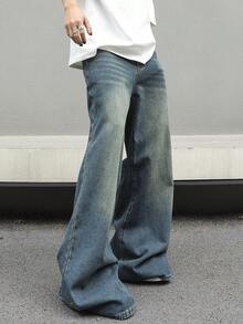 Manfinity EMRG Nam Quần jean Với Túi - Rửa trung bình - Xem 5