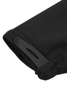 Men Zip Up Hooded Jacket Gym Clothes Men - Black - View 4