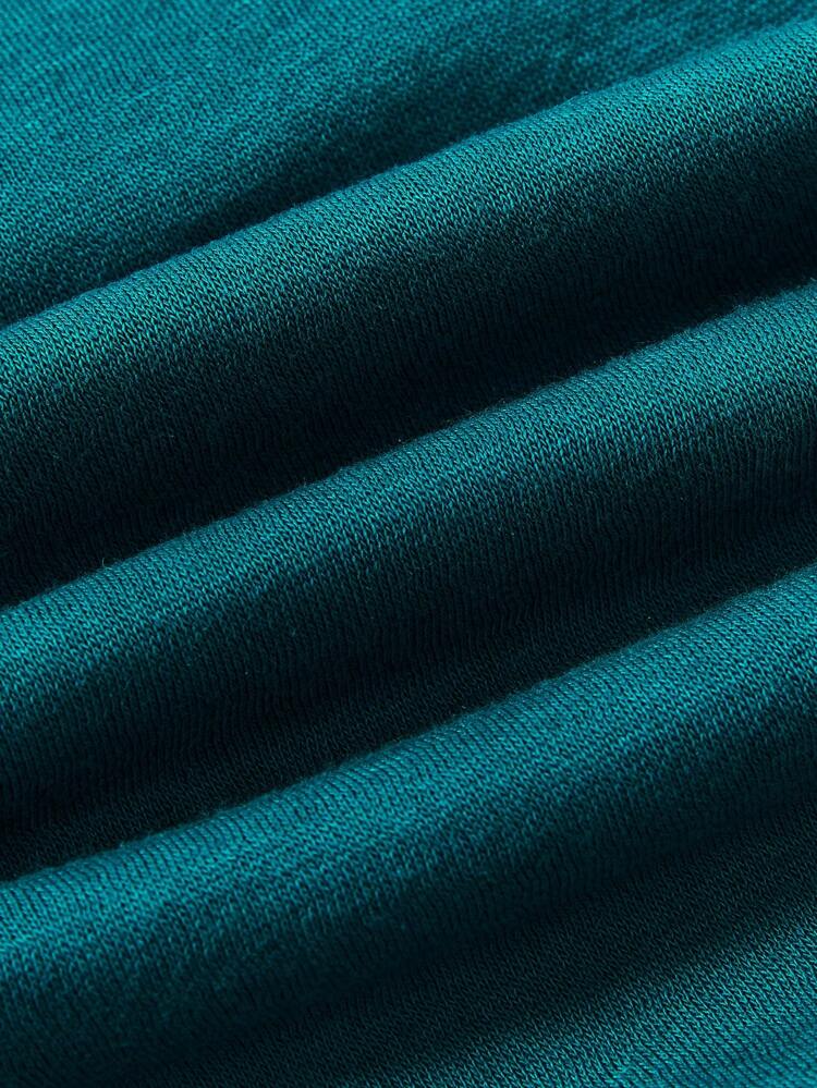 Baby Boy Casual Letter Print Round Neck Sweatshirt And Long Pants Sets