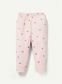 Cozy Pixies Baby Girl Snug Fit Round Neck Short Sleeve Top And Pants Homewear Set Matching Set