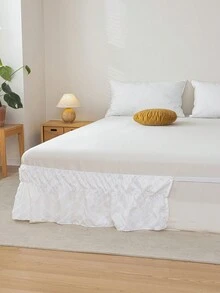 1 Miếng Mềm mại Và Thoải mái Trắng Polyester Xoăn Sóng Cắt Váy ngủ Đối với Phòng ngủ - trắng - Xem 10