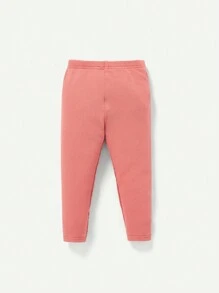 Cozy Pixies 女嬰字母和櫻桃印花套頭衫和緊身打底褲