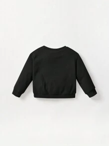 Cozy Pixies Babyjongen Letterpatchversiering Pullover & trainingsbroek