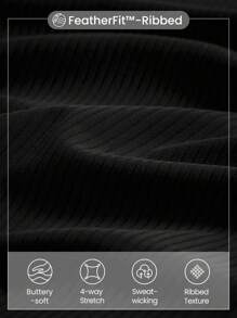 GLOWMODE Featherfit™-geripptes Flexibles Sport-bh Mit Herzförmigen, Gekreuzten Ausschnitten, Leichter Unterstützung Für Yoga Und Studio Mit Geringem Einfluss