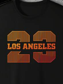 Áo ba lỗ in kỹ thuật số nam - màu đen - Xem 4