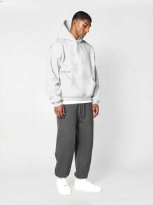 SUMWON 背面带图案印花的连帽衫