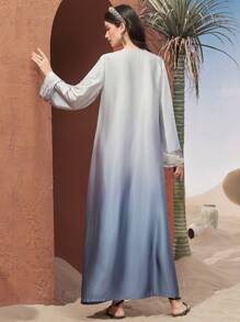 Al Najma 女士印花漸變土耳其長襯衫