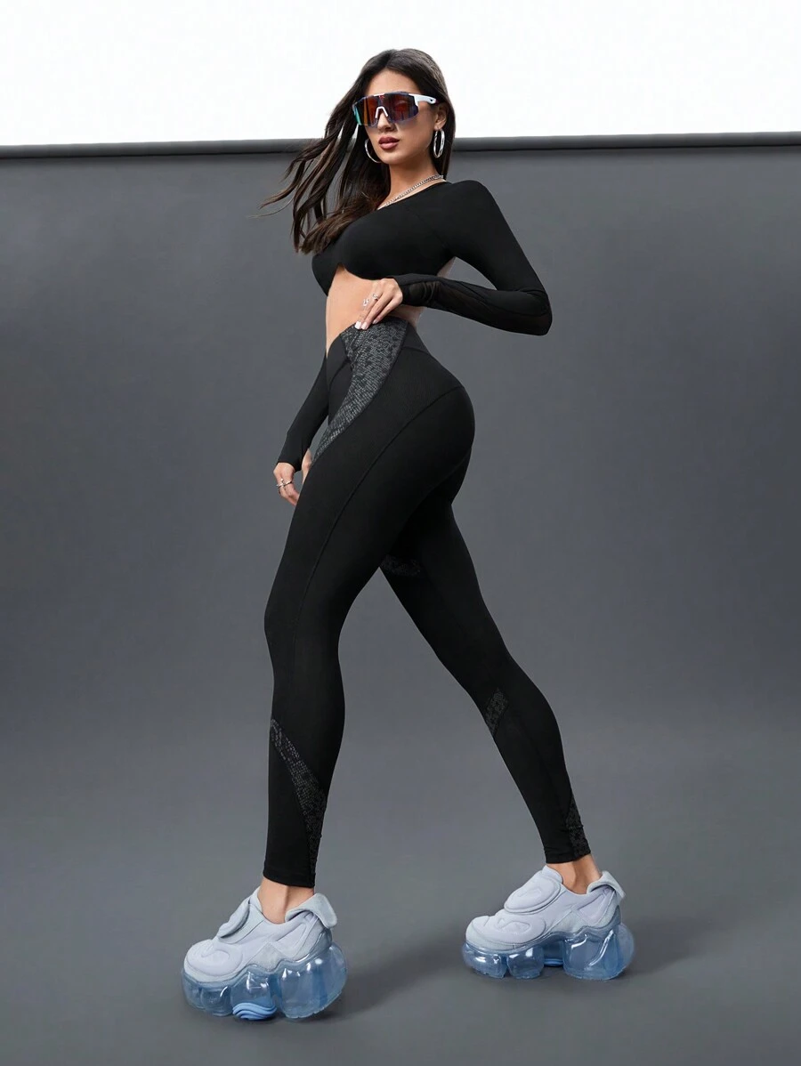Leggins Deportivos Mujer Push Up Leggings Acampanados Para Mujer